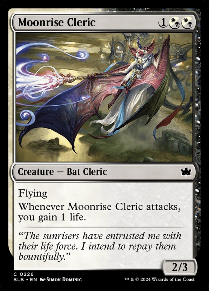 Moonrise Cleric, Bloomburrow · 0226