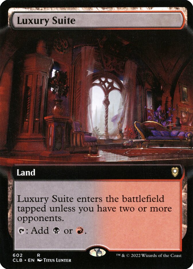 Luxury Suite, Commander Legends: Battle for Baldur's Gate · 602