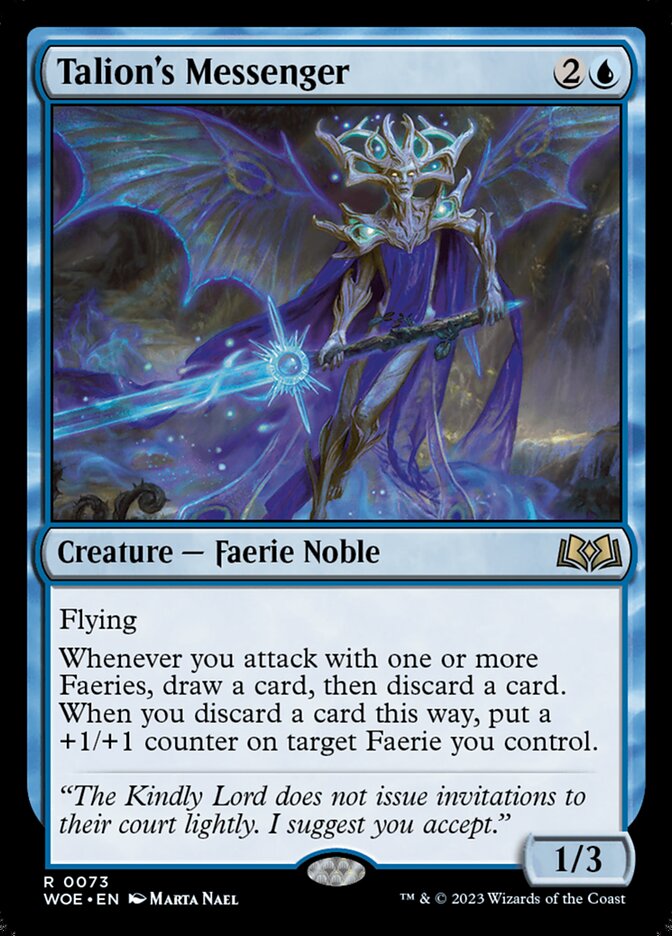 Talion's Messenger, Wilds of Eldraine · 0073