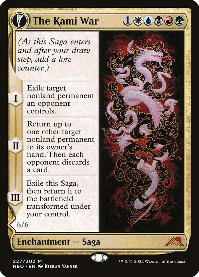 The Kami War // O-Kagachi Made Manifest, Kamigawa: Neon Dynasty · 227/302
