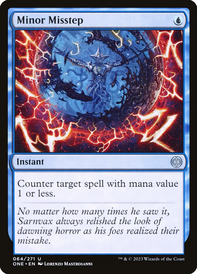 Minor Misstep, Phyrexia: All Will Be One · 064/271