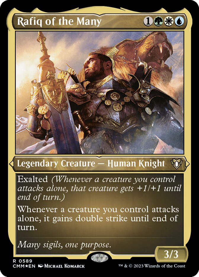 Rafiq of the Many, Commander Masters · 0589