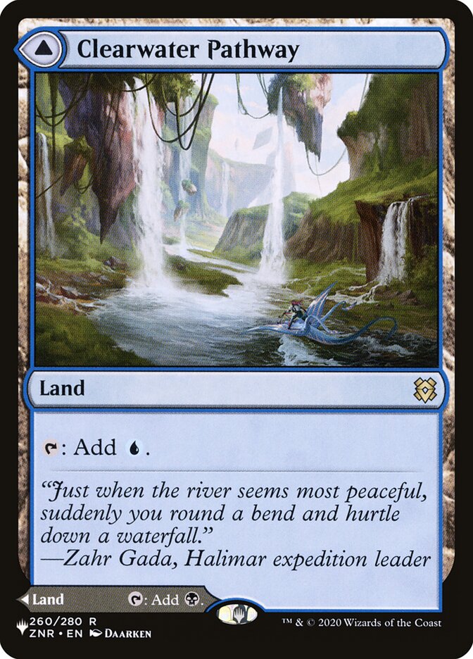 Clearwater Pathway // Murkwater Pathway, The List · znr-260