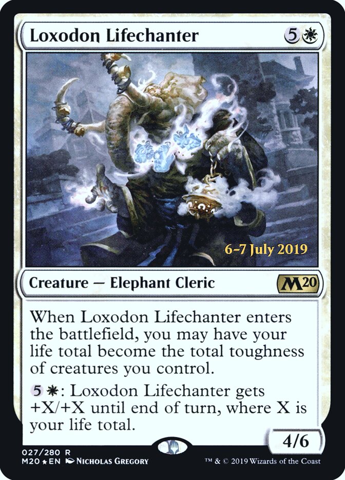Loxodon Lifechanter, Core Set 2020 Promos · 027/280