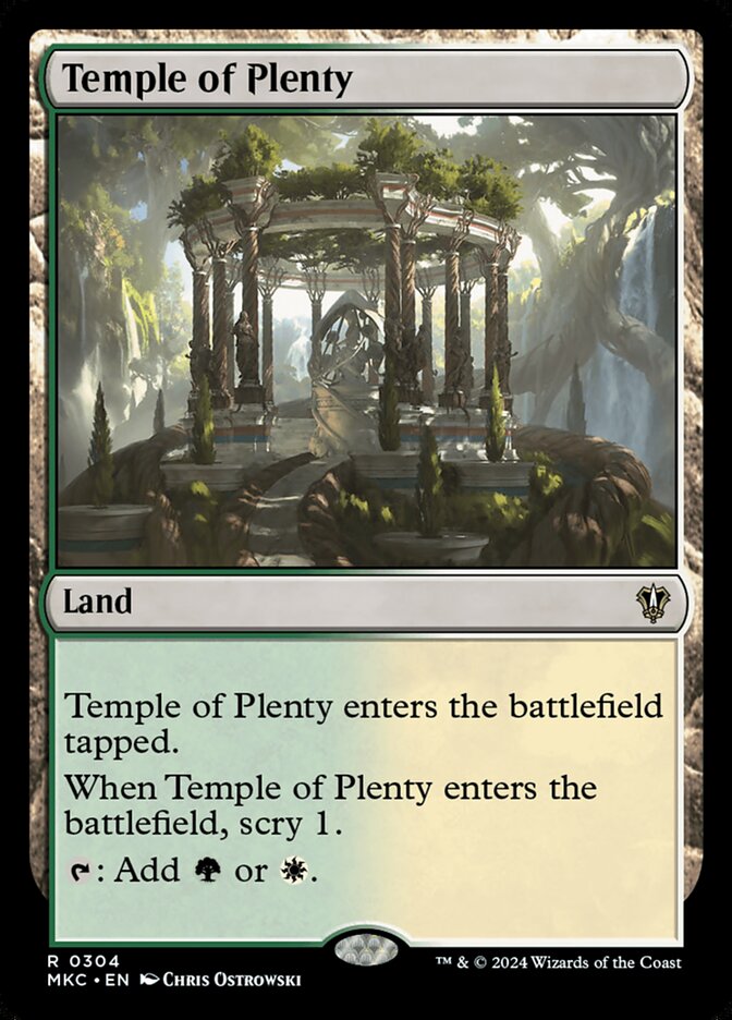 Temple of Plenty, Murders at Karlov Manor Commander · 0304