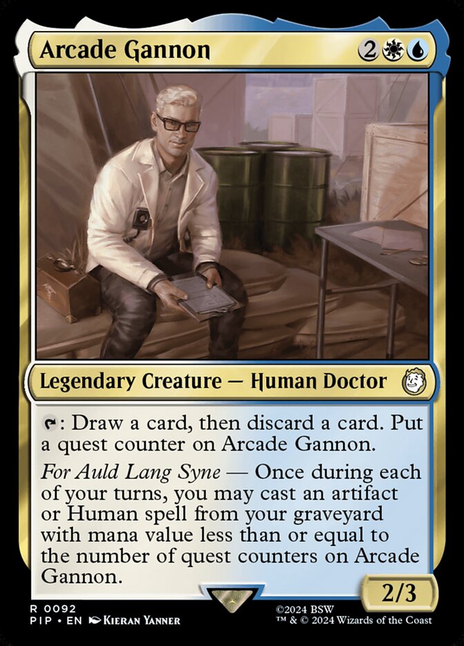 Arcade Gannon, Fallout · 0092