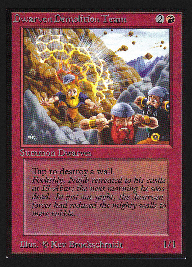 Dwarven Demolition Team, Intl. Collectors' Edition · 143