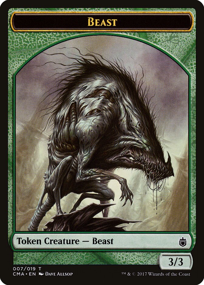 Beast, Commander Anthology Tokens · 007