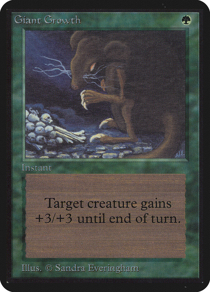 Giant Growth, Limited Edition Alpha · 197