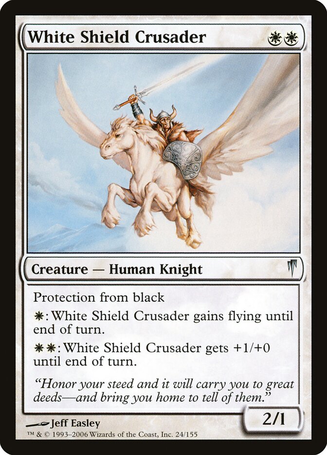White Shield Crusader, Coldsnap · 24/155