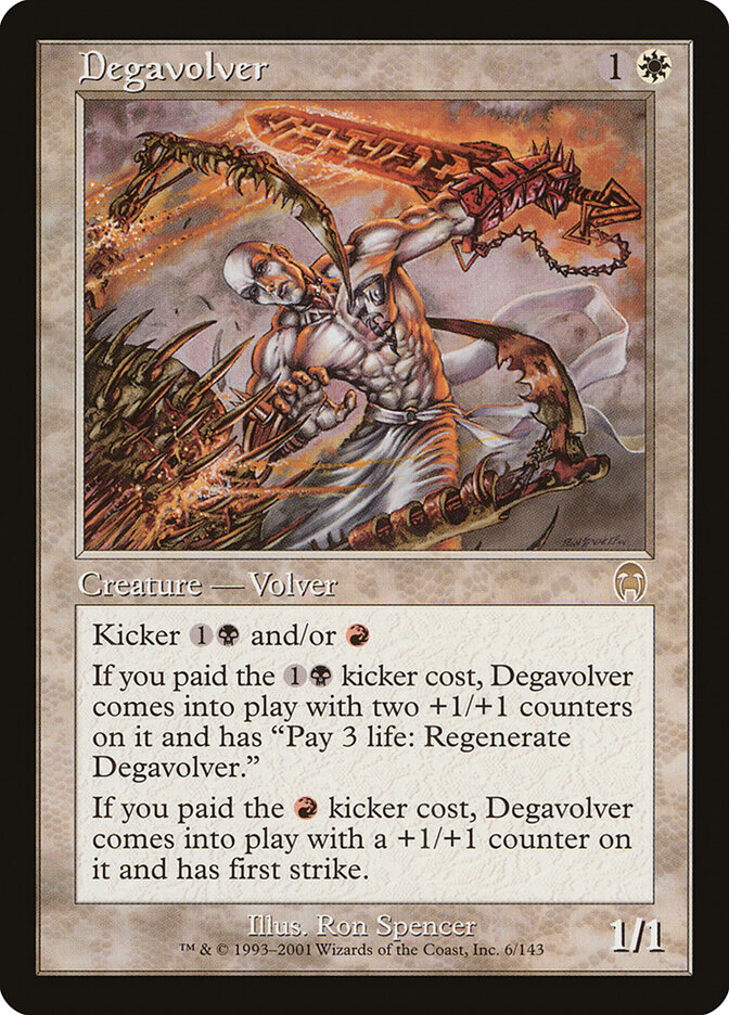 Degavolver, Apocalypse · 6/143