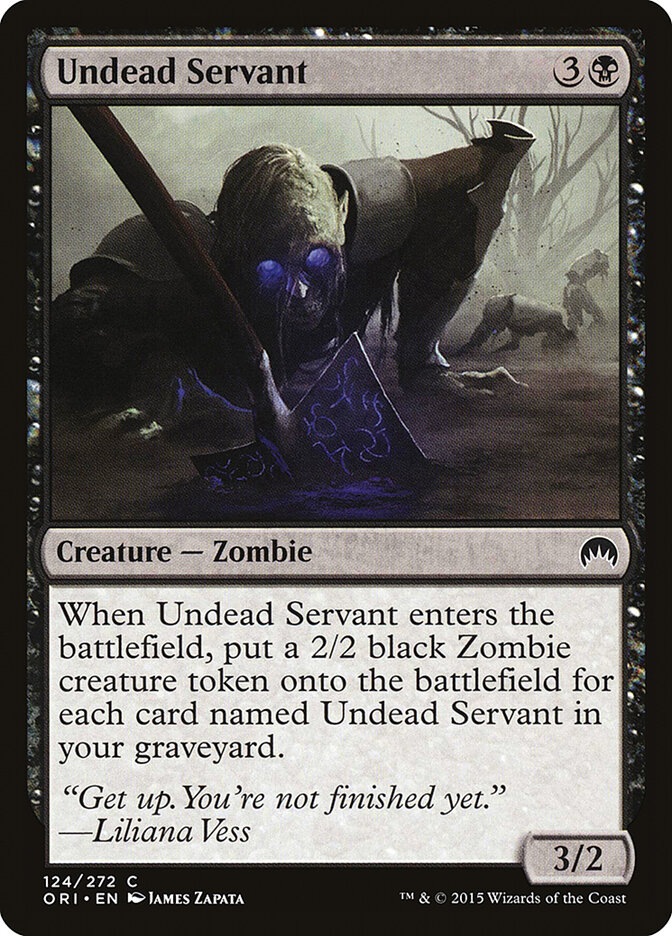 Undead Servant, Magic Origins · 124/272