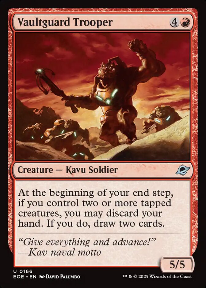 Vaultguard Trooper, Edge of Eternities · 0166