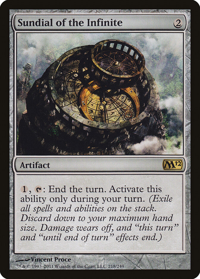 Sundial of the Infinite, Magic 2012 · 218/249