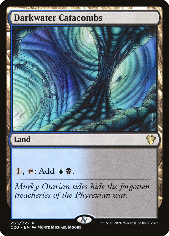 Darkwater Catacombs, Commander 2020 · 265/322