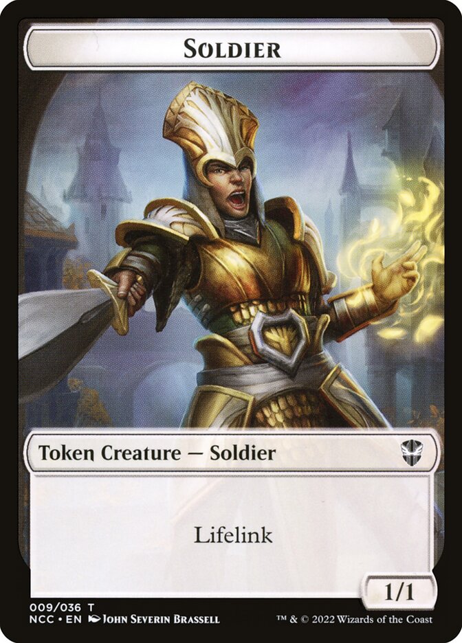 Soldier, New Capenna Commander Tokens · 009