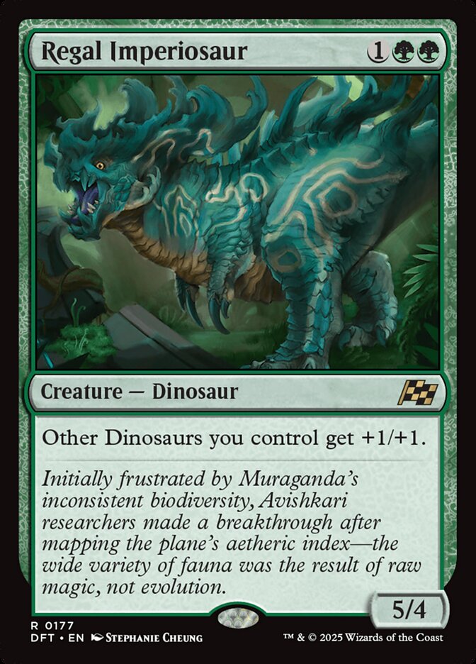 Regal Imperiosaur, Aetherdrift · 0177