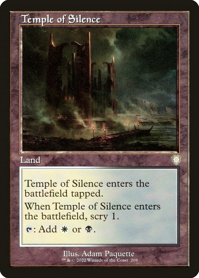 Temple of Silence, The Brothers' War Commander · 209