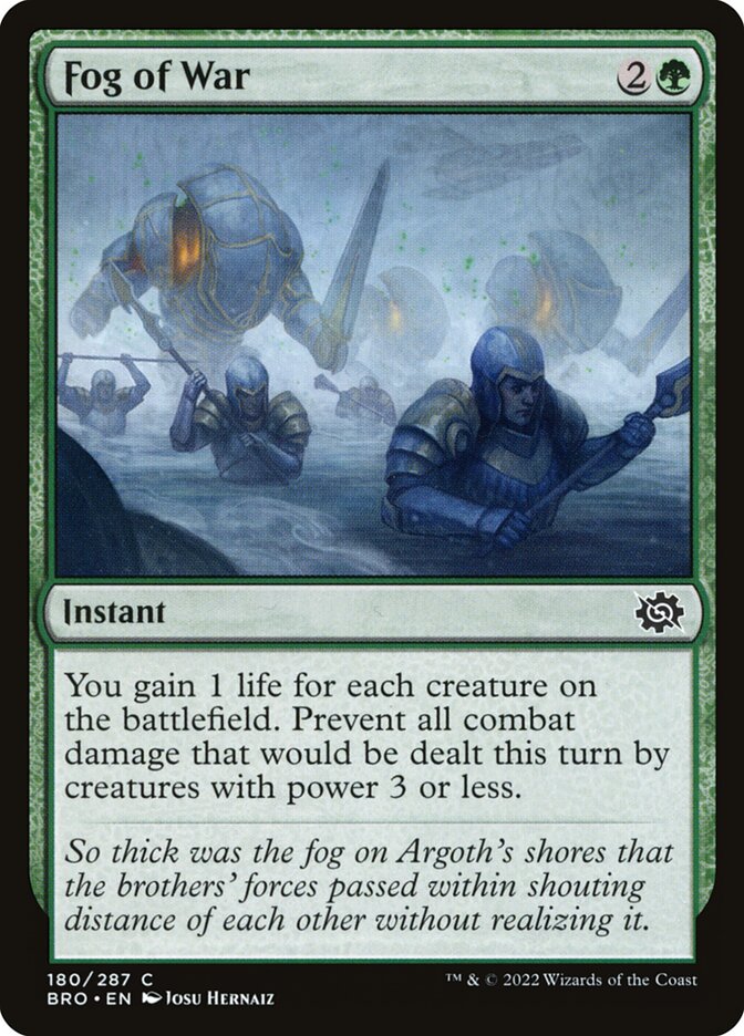 Fog of War, The Brothers' War · 180/287