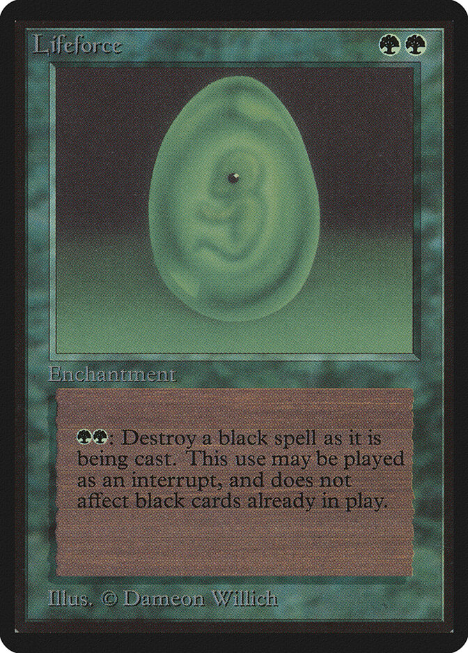 Lifeforce, Limited Edition Beta · 207
