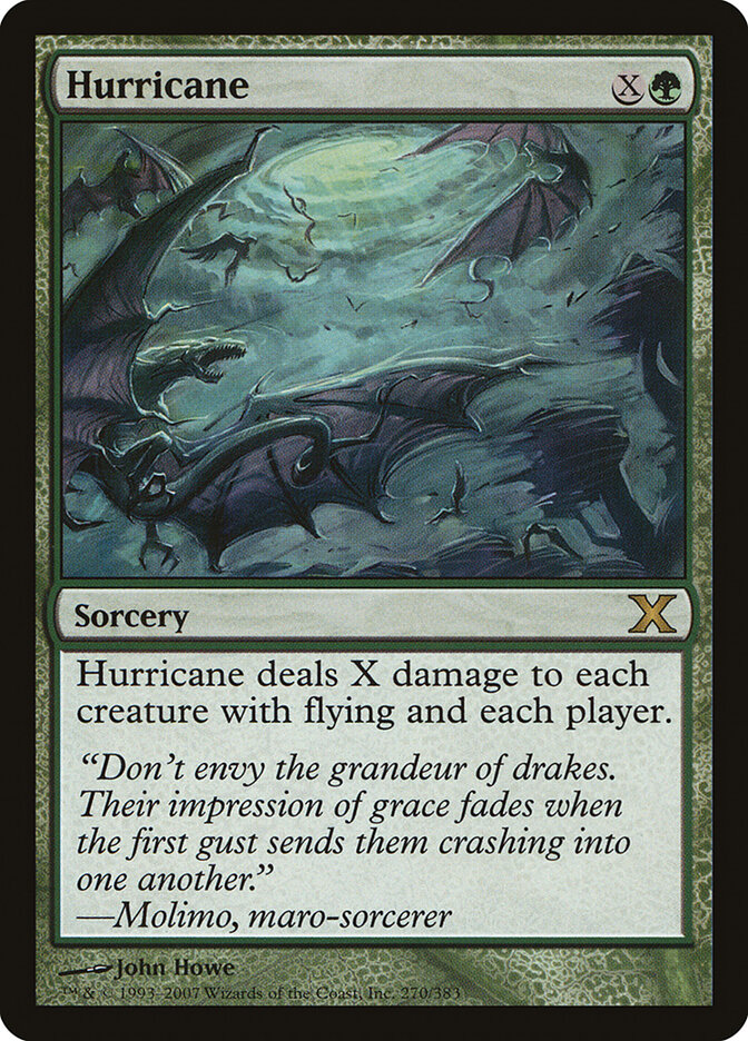 Hurricane, Tenth Edition · 270/383