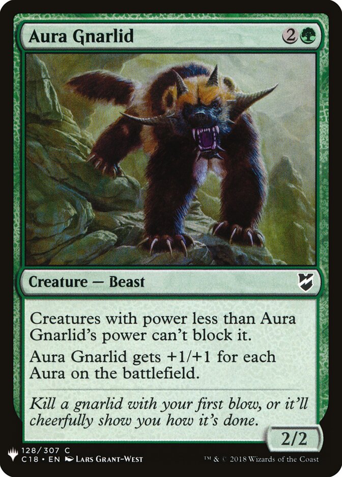 Aura Gnarlid, The List · c18-128