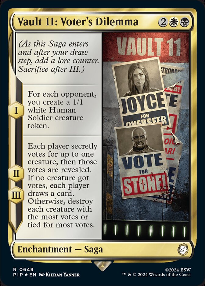 Vault 11: Voter's Dilemma, Fallout · 0649