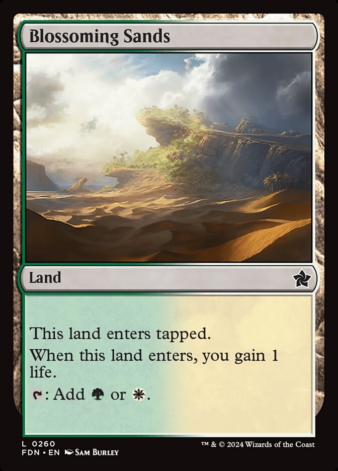 Blossoming Sands, Foundations · 0260
