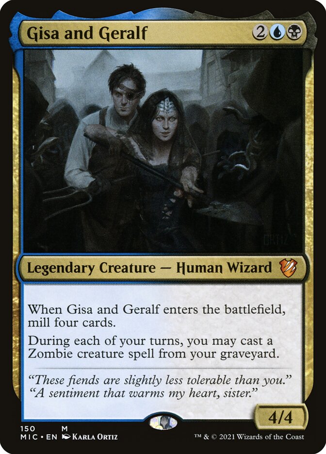 Gisa and Geralf, Midnight Hunt Commander · 150