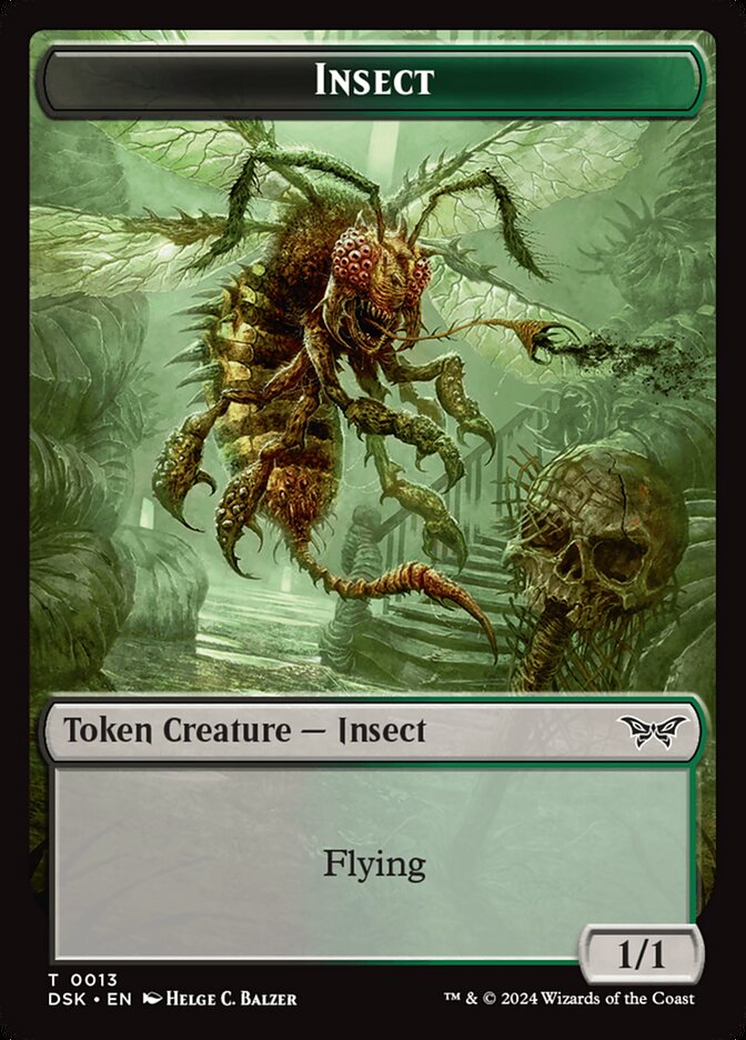 Insect, Duskmourn: House of Horror Tokens · 0013