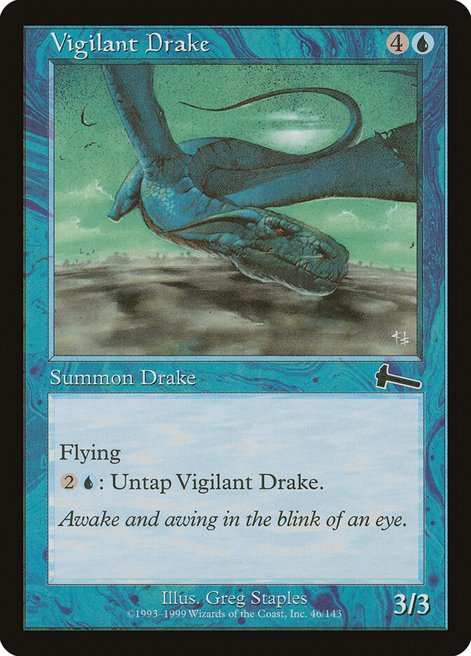 Vigilant Drake, Urza's Legacy · 46/143