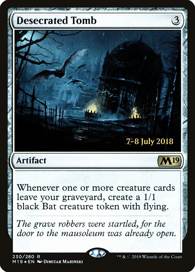 Desecrated Tomb, Core Set 2019 Promos · 230/280