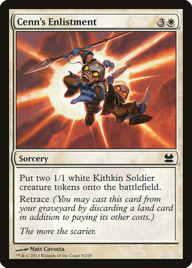 Cenn's Enlistment, Modern Masters · 9/229