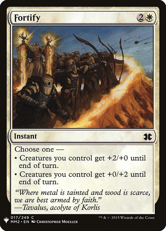 Fortify, The List · mm2-17