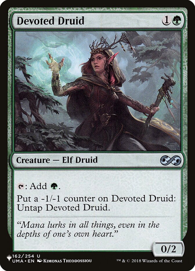 Devoted Druid, The List · uma-162