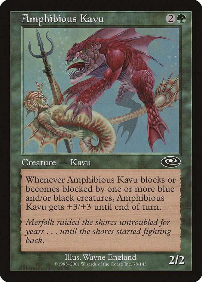 Amphibious Kavu, Planeshift · 78/143