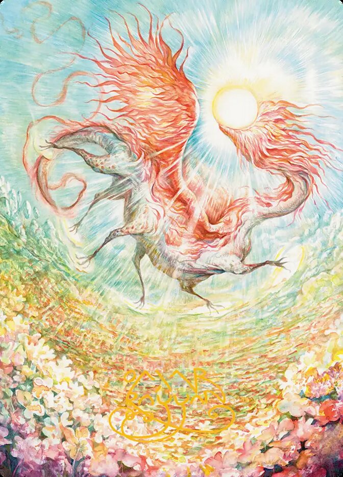 Eirdu, Carrier of Dawn // Eirdu, Carrier of Dawn, Lorwyn Eclipsed Art Series · 0030