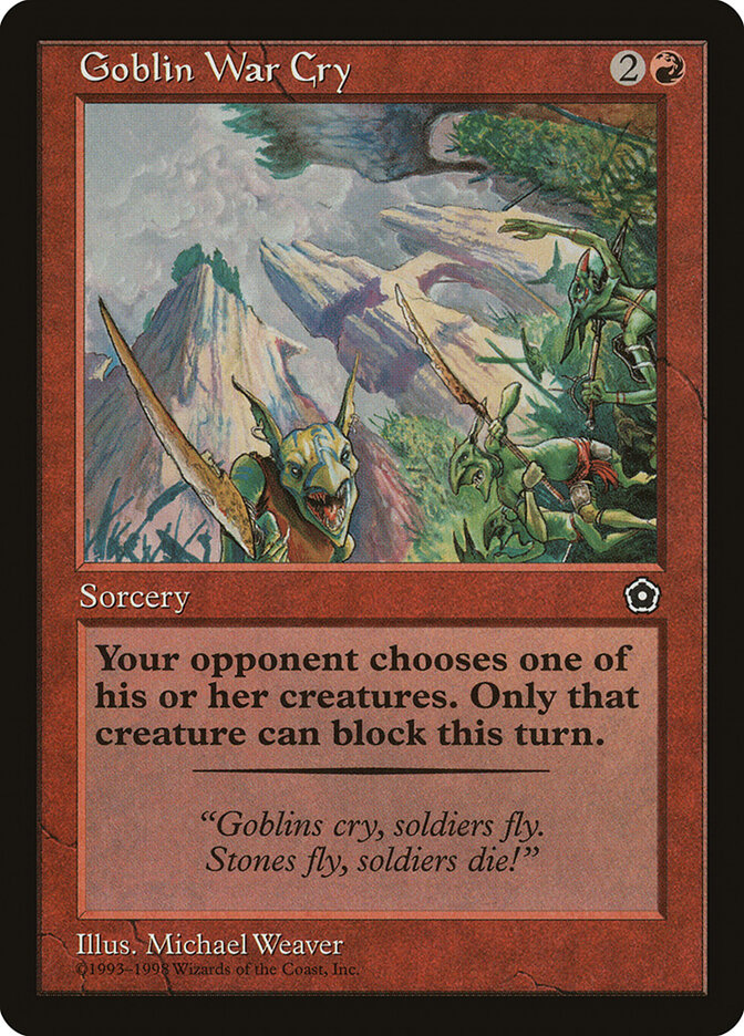 Goblin War Cry, Portal Second Age · 104