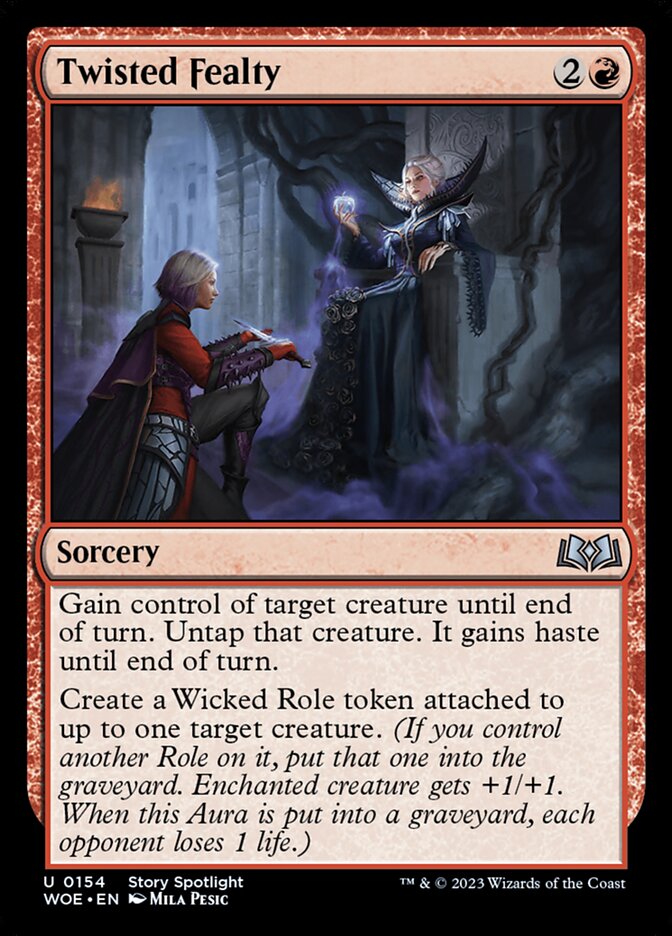 Twisted Fealty, Wilds of Eldraine · 0154