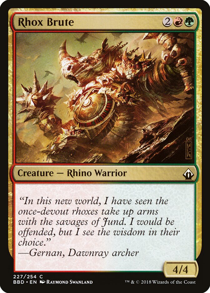 Rhox Brute, Battlebond · 227/254