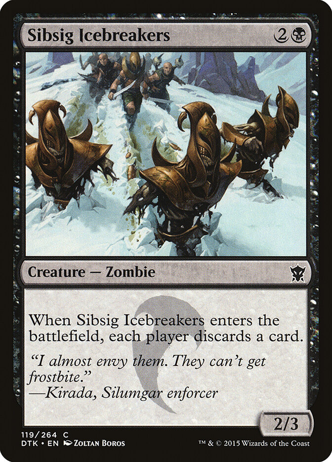 Sibsig Icebreakers, Dragons of Tarkir · 119/264