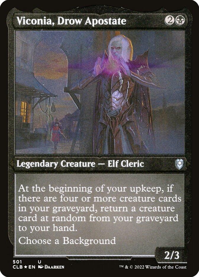 Viconia, Drow Apostate, Commander Legends: Battle for Baldur's Gate · 501
