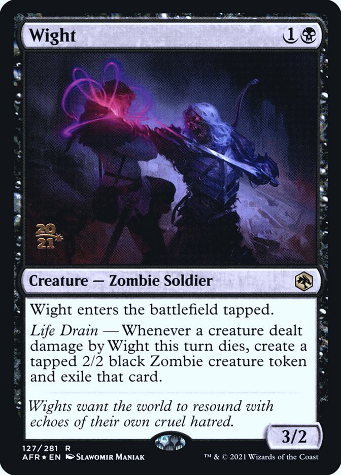 Wight, Adventures in the Forgotten Realms Promos · 127/281