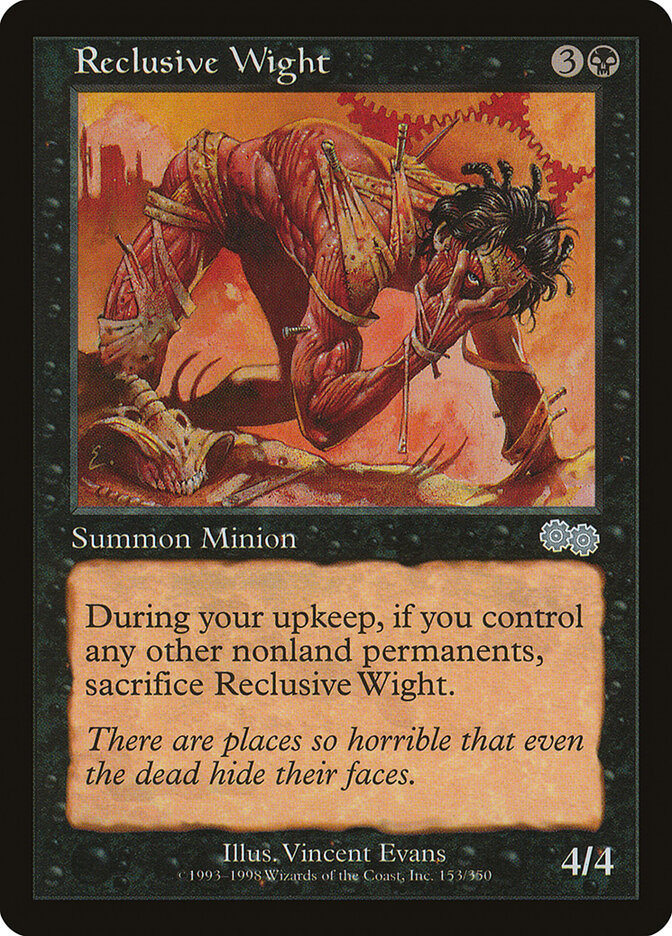 Reclusive Wight, Urza's Saga · 153/350