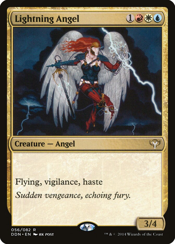 Lightning Angel, Duel Decks: Speed vs. Cunning · 056/082