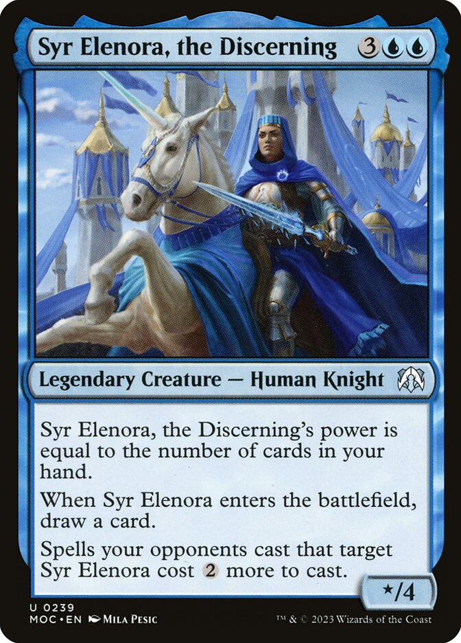 Syr Elenora, the Discerning, March of the Machine Commander · 0239