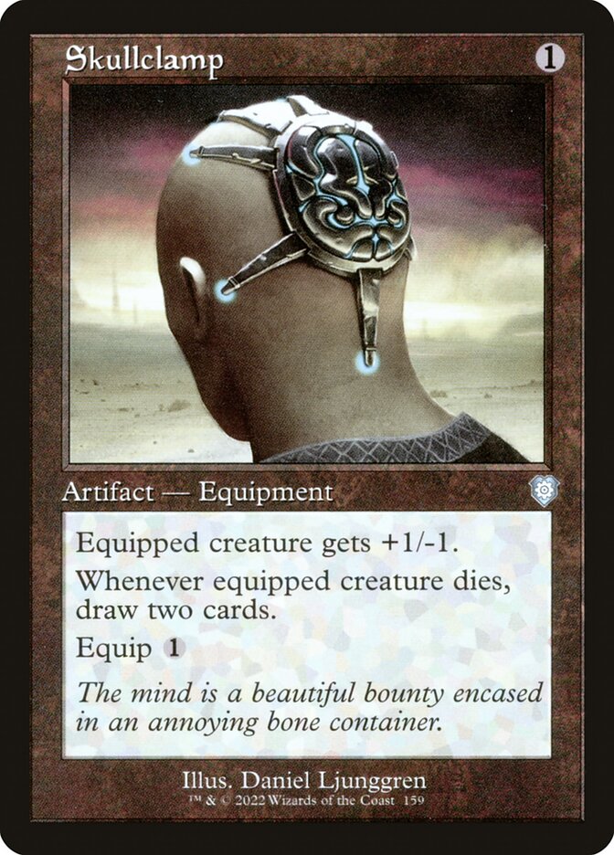 Skullclamp, The Brothers' War Commander · 159