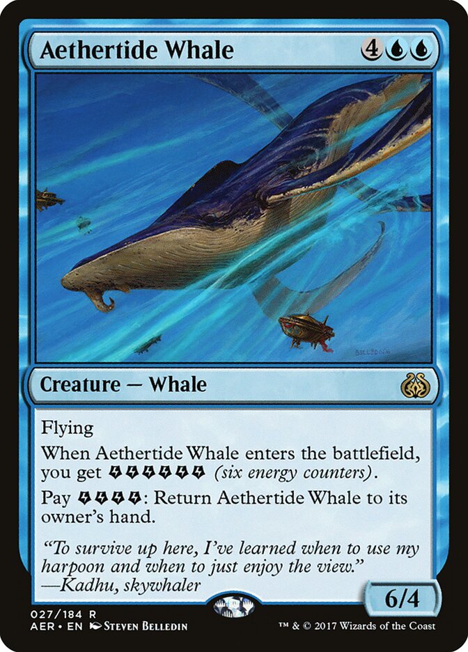 Aethertide Whale, Aether Revolt · 027/184