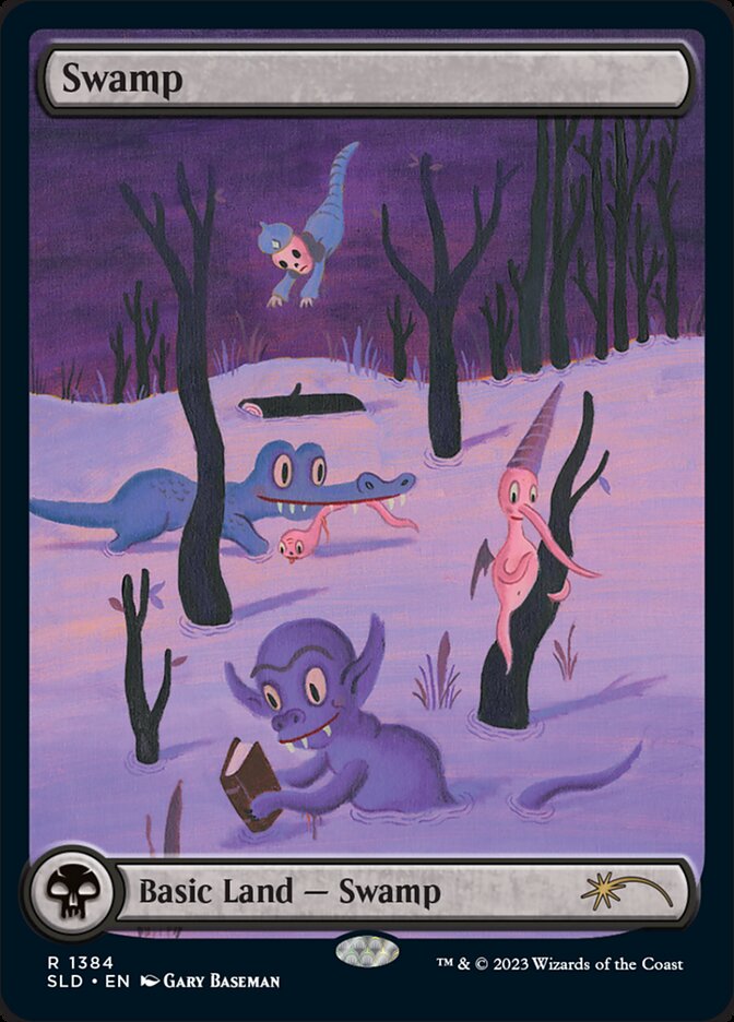 Swamp, Secret Lair Drop · 1384