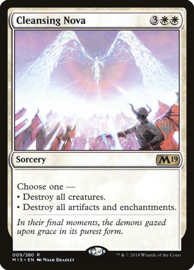 Cleansing Nova, Core Set 2019 Promos · 009/280